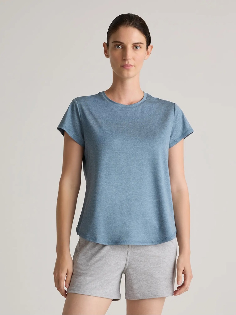 Quince Flowknit Breeze Tee Size Small